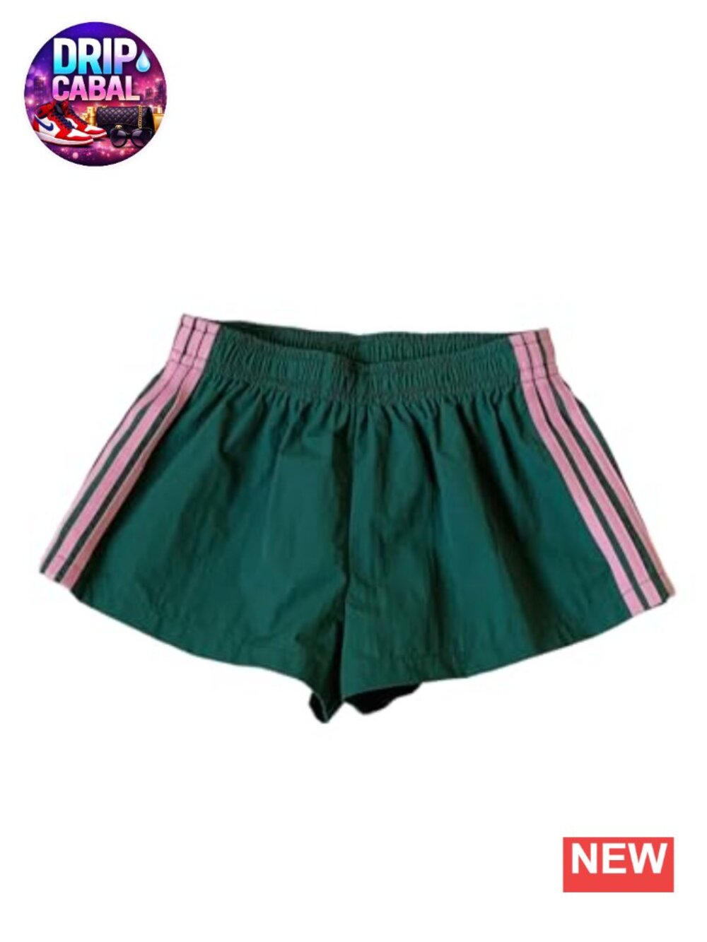 Women's Athletic Striped Sweat Shorts, Loose Fit with Side Stripes, Low Rise,